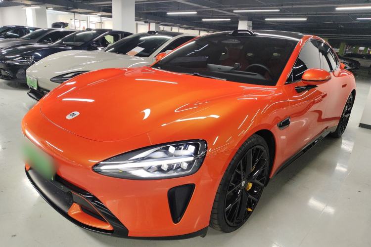 Used Xiaomi Auto SU7 2024 Four-Wheel Drive Ultra-Long Range Advanced Intelligent Driving Max Edition Front Left 45 Deg