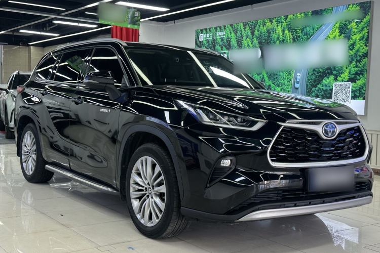 Used Toyota Highlander 2022 Dual-Engine 2.5L Four-Wheel Drive Prestige Version 7 Seats