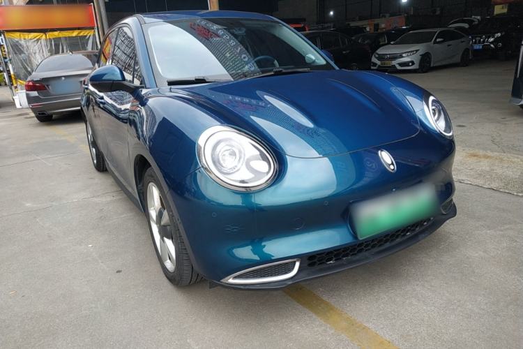 Used ORA Good Cat 2023 401 km Standard Range Premium Version Lithium Iron Phosphate Front Right 45 Deg