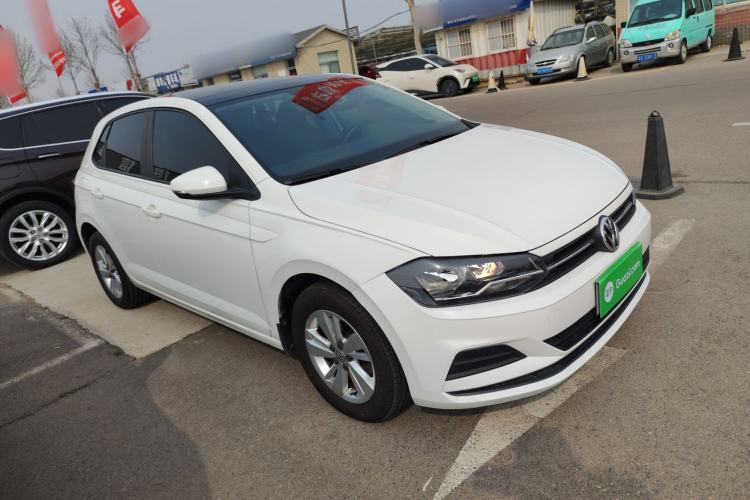 Used Volkswagen Polo 2019 Plus 1.5L Automatic Panoramic Enjoyment Edition Front Right 45 Deg