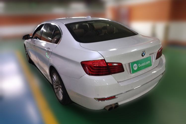 Used BMW 5 Series 2014 525Li Luxury Design Package Rear Left 45 Deg