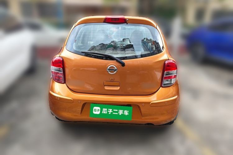Used Nissan March 2010 1.5L Automatic Easy-Drive Version Rear