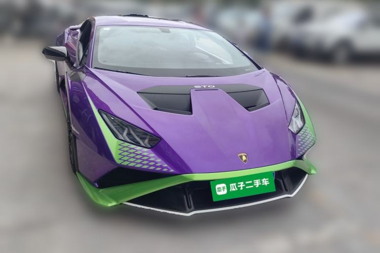 Used Lamborghini Huracán 2021 Huracán STO Front Right 45 Deg