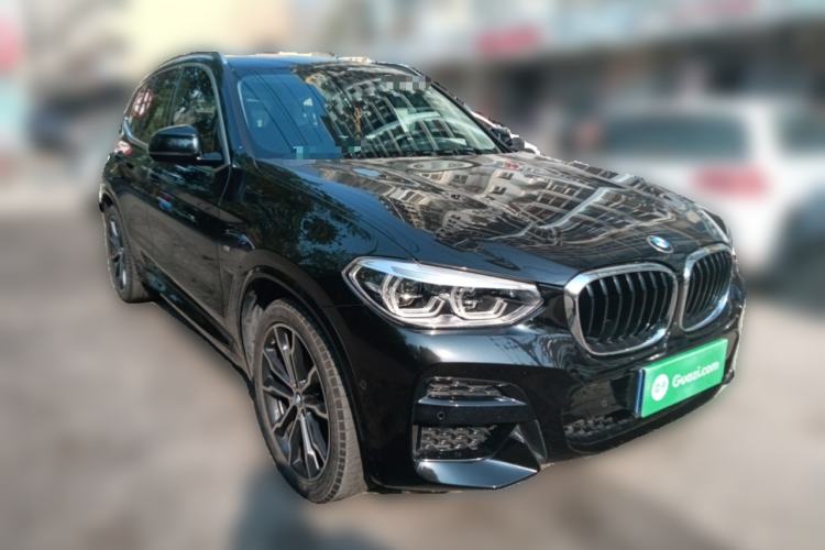 Used BMW X3 2020 xDrive30i Luxury Model with M Sport Package Front Right 45 Deg