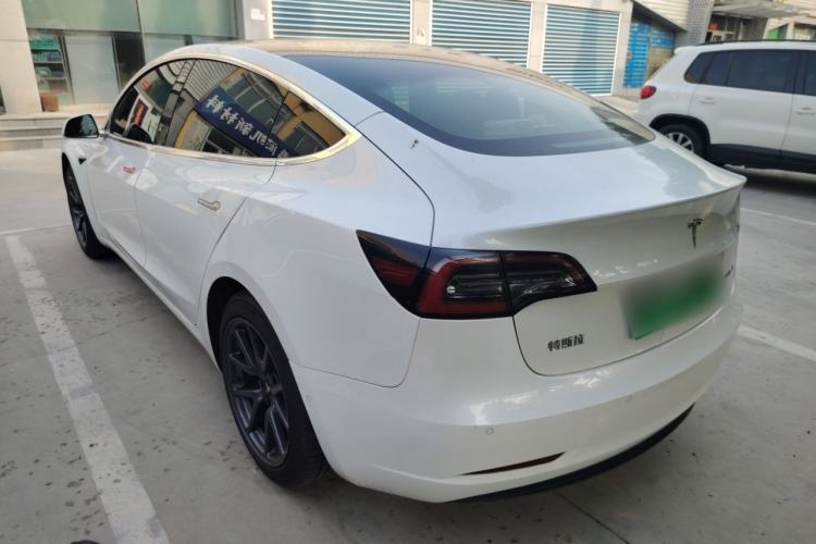 Used Tesla Model 3 2020 Standard Range Rear-Wheel Drive Upgraded Version Rear Left 45 Deg