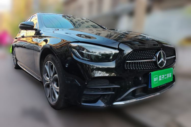 Used Mercedes-Benz E-Class 2021 Restyled E 300 L Sporty and Stylish Edition Front Right 45 Deg