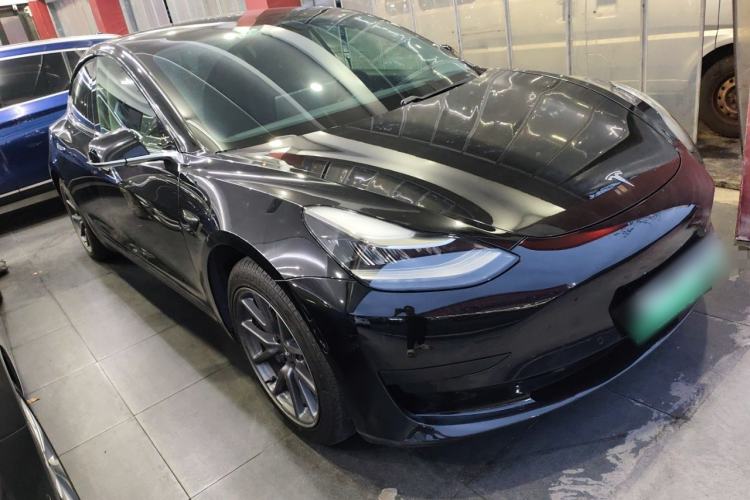 Used Tesla Model 3 2020 Standard Range Rear-Wheel Drive Upgraded Version Front Right 45 Deg