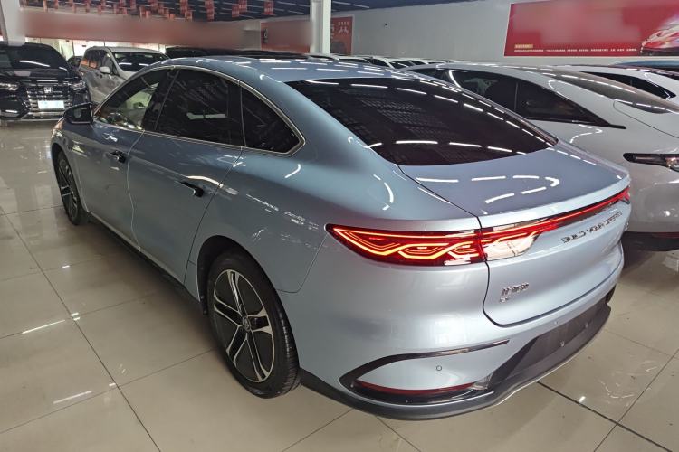 Used BYD Han 2023 EV Champion Edition 605KM Front-Drive Premium Model Rear Left 45 Deg