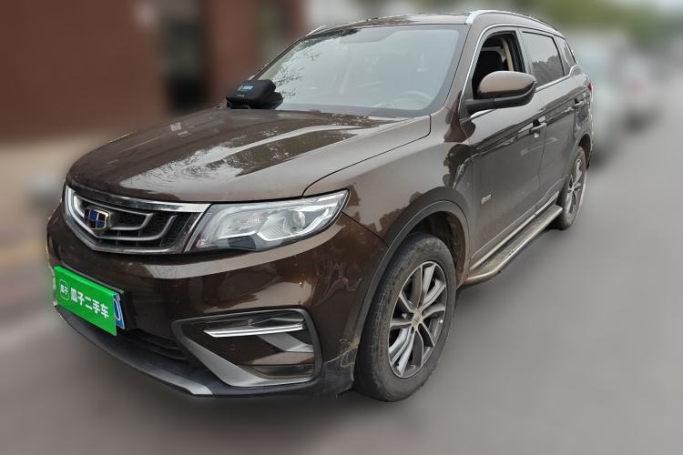 Used Geely Auto Emgrand X7 Sport 2018 1.8TD Automatic Two-Wheel Drive Smart Connect 4G Internet Edition