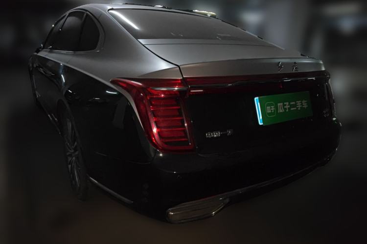 Used Hongqi H9 2020 2.0T Smart Connect Flagship Edition Rear Left 45 Deg