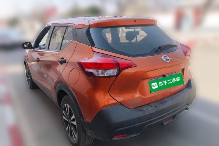 Used Nissan Kicks 2017 1.5L Manual Cool Dynamic Edition Rear Left 45 Deg