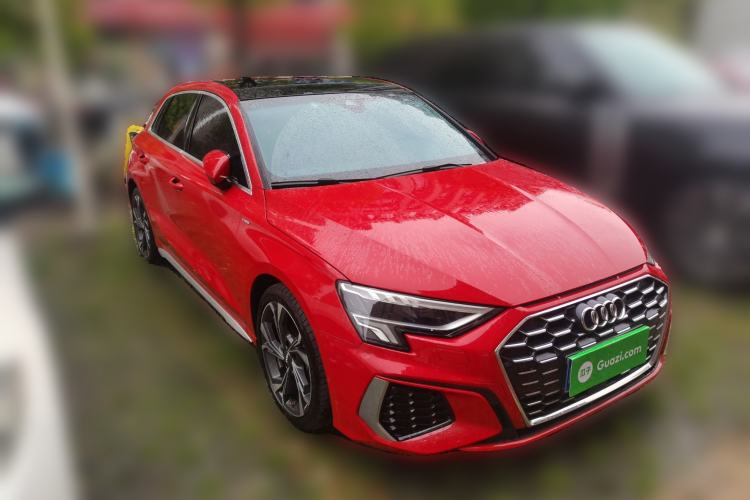 Used Audi A3 2021 Sportback 35 TFSI Luxury Sports Model Front Right 45 Deg