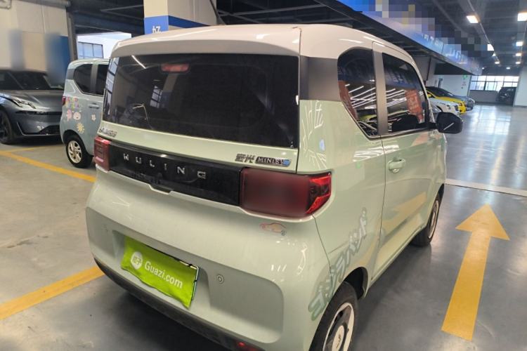 Used Wuling Hongguang MINIEV 2021 Macaron Fashion Model Lithium Iron Phosphate Rear Right 45 Deg