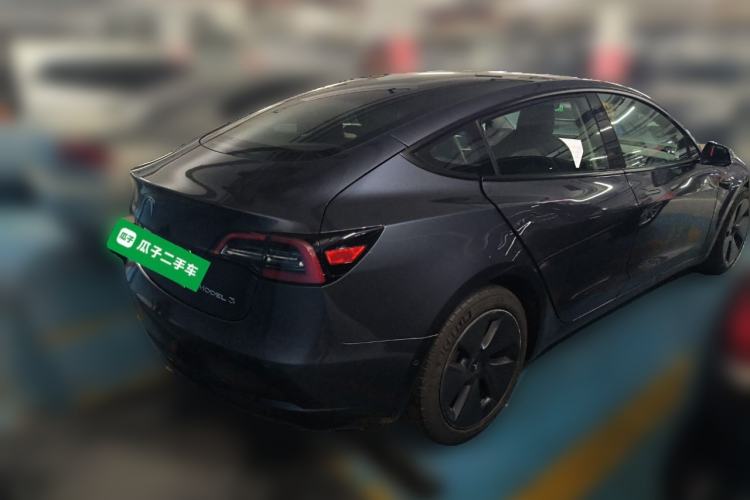 Used Tesla Model 3 2022 Rear-Wheel-Drive Version Rear Right 45 Deg