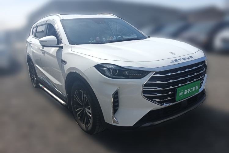 Used JETOUR X70 PLUS 2021 Revised Version 1.5T DCT ShanPRO 5-Seater Front Right 45 Deg