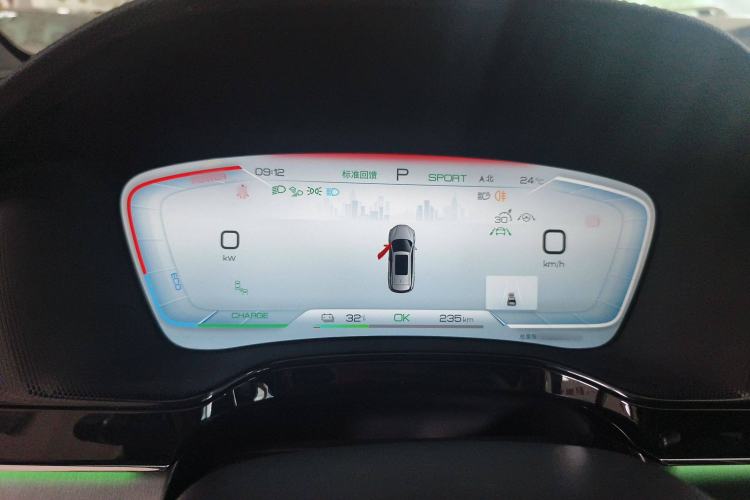 Used BYD Tang New Energy 2022 EV 730KM Luxury Model