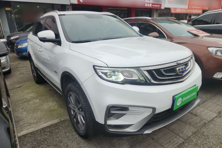 Used Geely Auto Emgrand X7 Sport 2018 1.8TD Automatic Two-Wheel Drive Smart Connect 4G Internet Edition Front Right 45 Deg