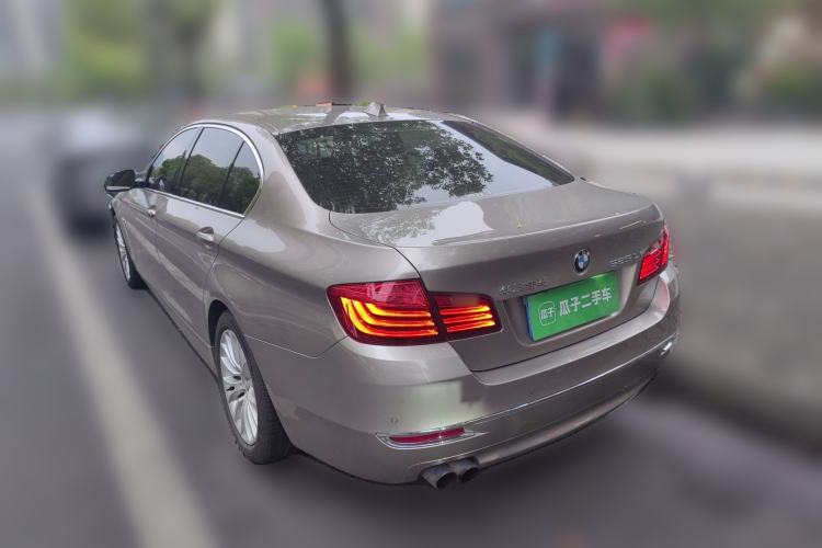 Used BMW 5 Series 2017 525Li Luxury Design Package Rear Left 45 Deg