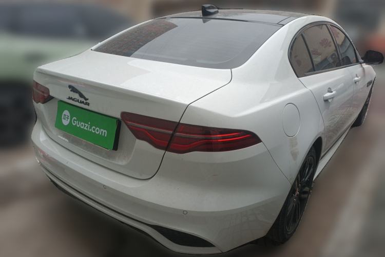 Used Jaguar XEL 2021 2.0T 250 PS Black Edition Sport Version Rear Right 45 Deg