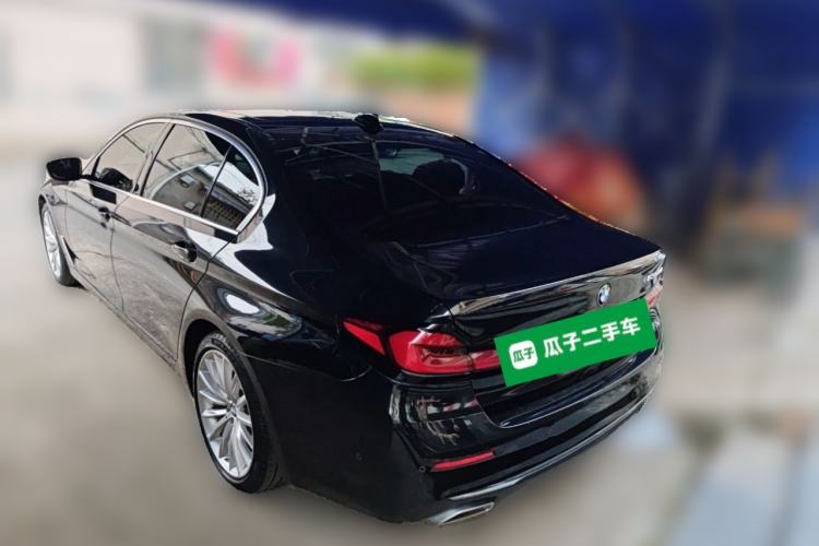 Used BMW 5 Series 2021 Updated 530Li Luxury Package Premium Edition Rear Left 45 Deg