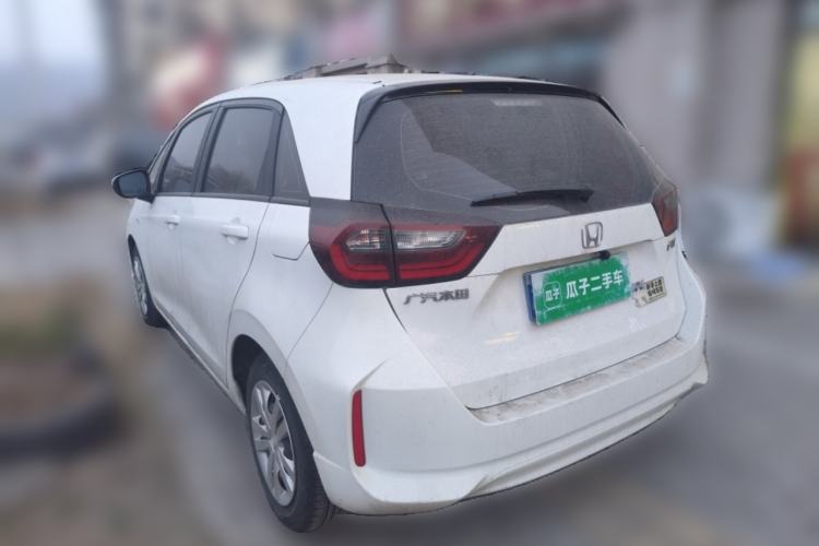 Used Honda Fit 2021 1.5L CVT Trend Edition Rear Left 45 Deg