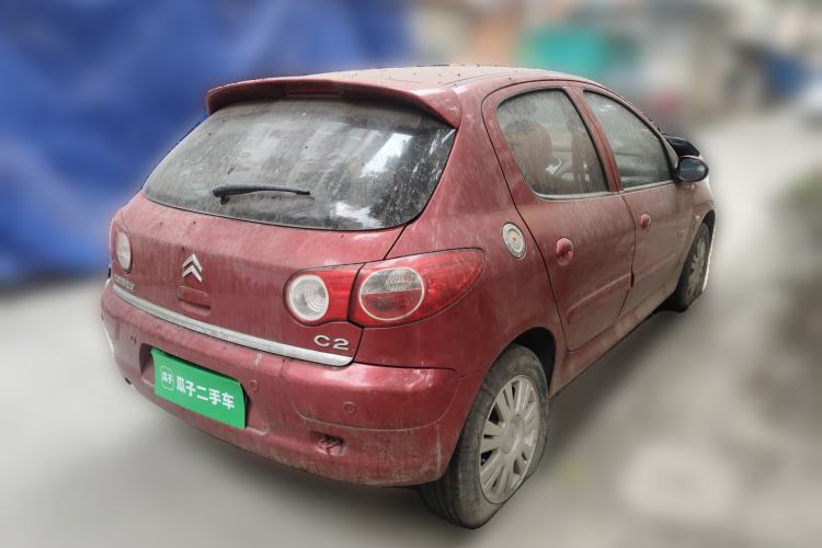 Used Citroen C2 2012 1.6L Automatic Sport Model Rear Right 45 Deg