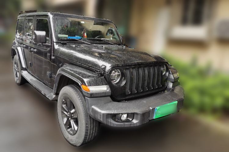Used Jeep Wrangler 2021 2.0T Sahara Four-Door Edition Front Right 45 Deg