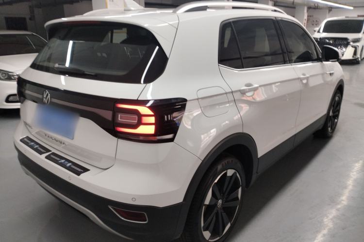 Used Volkswagen Tacqua 2021 1.5L Automatic Yue Zhi Lian Edition Rear Right 45 Deg