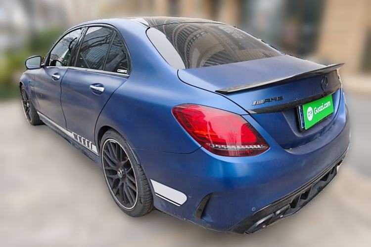 Used Mercedes-Benz C-Class AMG 2019 AMG C 63 S Rear Left 45 Deg