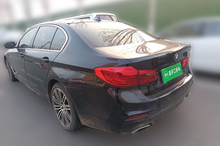 Used BMW 5 Series 2019 530Li Leading Model M Sport Package Rear Left 45 Deg