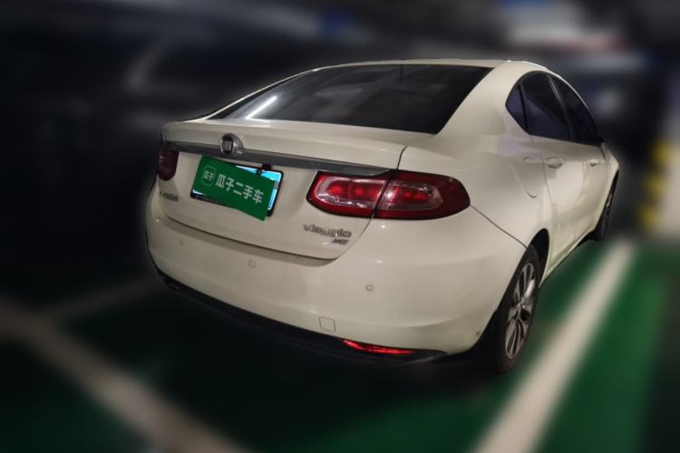 Used Fiat Viaggio 2012 1.4T Manual Enjoyment Edition Rear Right 45 Deg