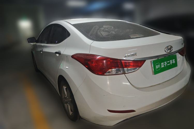Used Hyundai Elantra (5th Generation / Langdong) 2013 1.6L Automatic Leading Model Rear Left 45 Deg