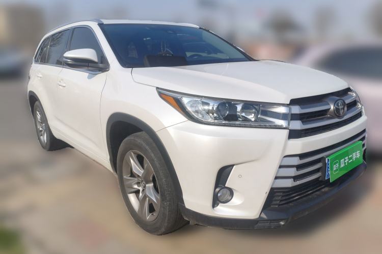 Used Toyota Highlander 2018 2.0T Four-Wheel Drive Luxury Version 7 Seats China VI Standard