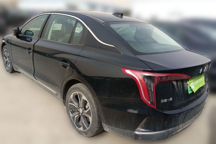 Used Hongqi E-QM5 2023 Revised Version Basic Travel Edition Rear Left 45 Deg