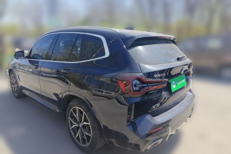 Used BMW X3 2022 xDrive25i M Sport Package Rear Left 45 Deg