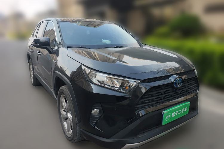 Used Toyota RAV4 2022 Dual-Engine 2.5L E-CVT Two-Wheel Drive Elite Edition Front Right 45 Deg