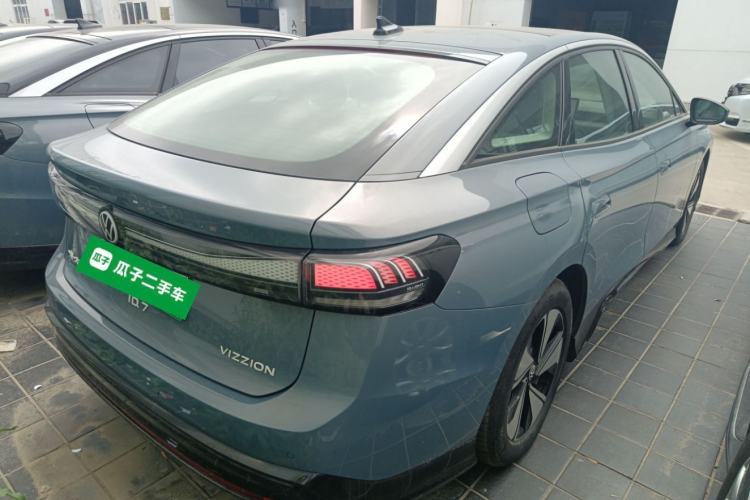 Used Volkswagen ID.7 VIZZION 2024 AIR model Rear Right 45 Deg