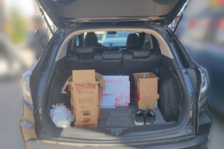 Used Honda Vezel 2022 1.5L CVT Phantom Night Pioneer Edition Trunk