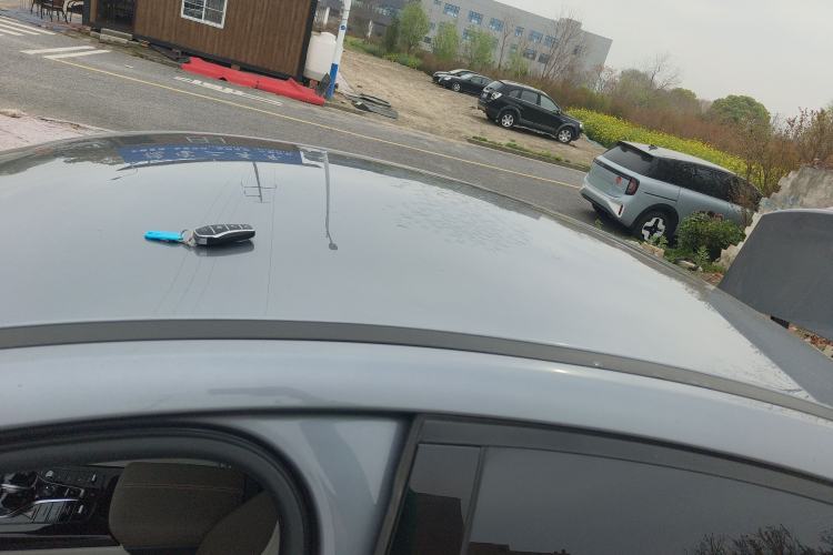 Used BYD Qin PLUS 2024 HONOR Edition DM-i 55KM Leading Model Roof