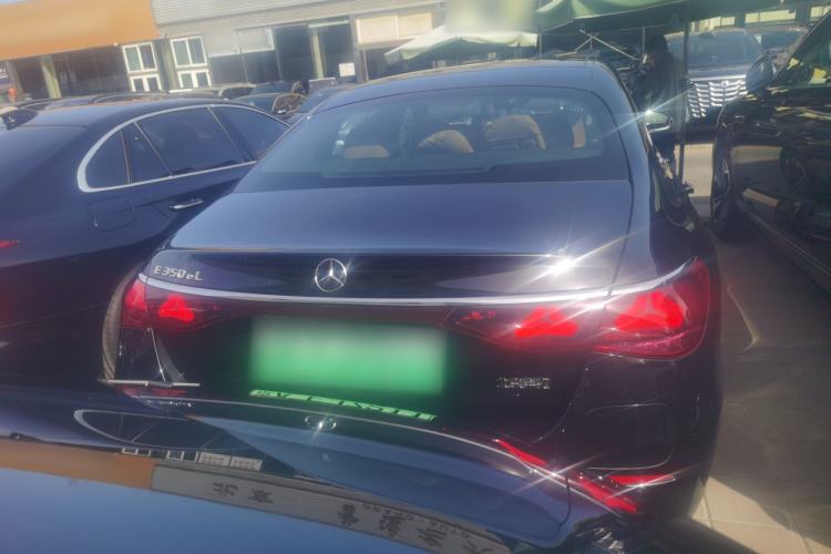 Used Mercedes-Benz E-Class New Energy 2024 E 350 e L Plug-in Hybrid Sedan Rear