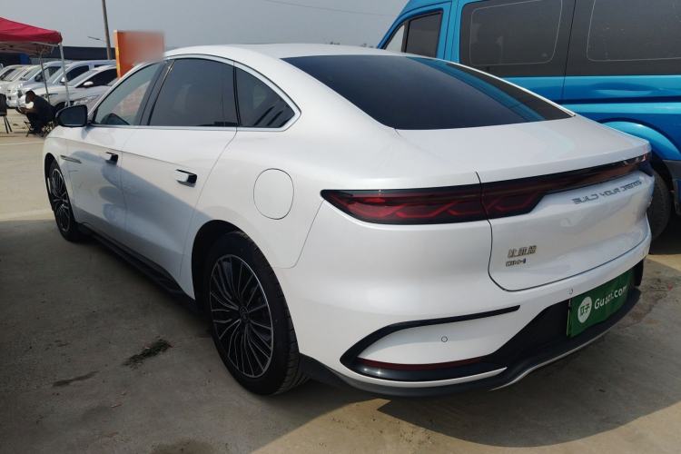 Used BYD Han 2022 DM-i 121KM Prestige Model Rear Left 45 Deg