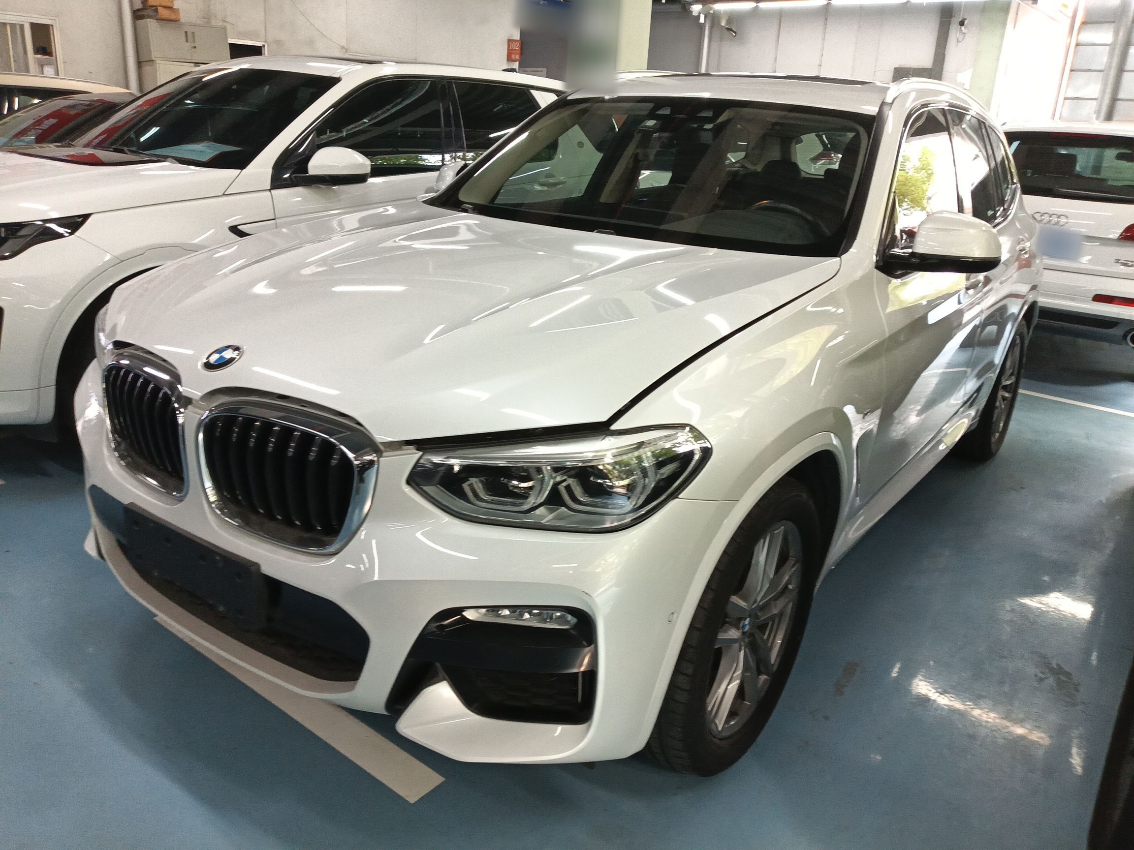 Parte inferior delantera