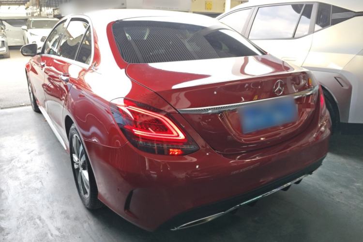 Used Mercedes-Benz C-Class 2019 C 180 L Fashion Edition Sport Version Rear Left 45 Deg