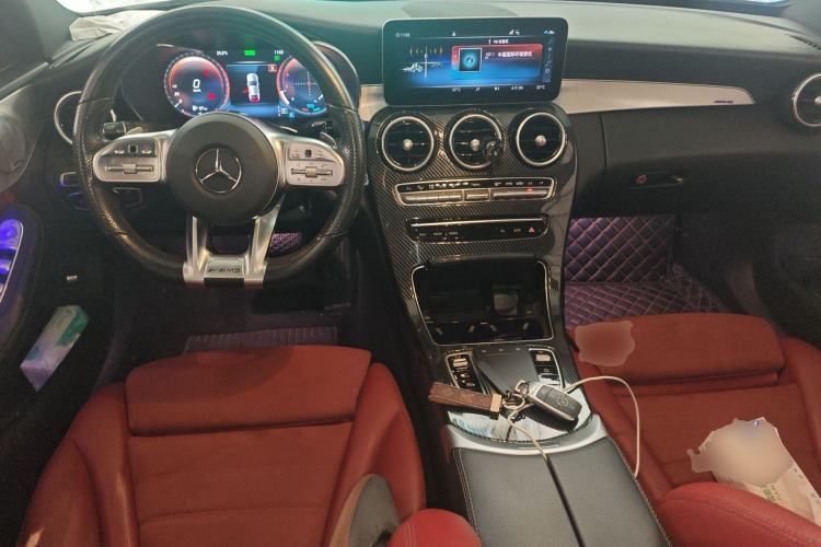 Used Mercedes-Benz C-Class 2021 C 260 Star Edition Center Console