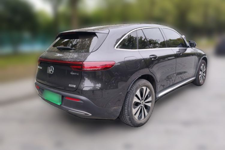 Used Mercedes-Benz EQC 2021 EQC 350 4MATIC Rear Right 45 Deg