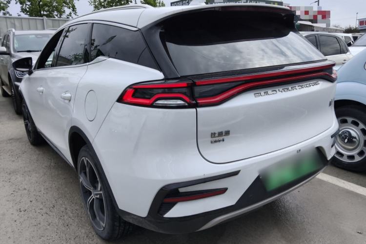 Used BYD Tang New Energy 2021 DM-i 112KM Prestige Model Rear Left 45 Deg