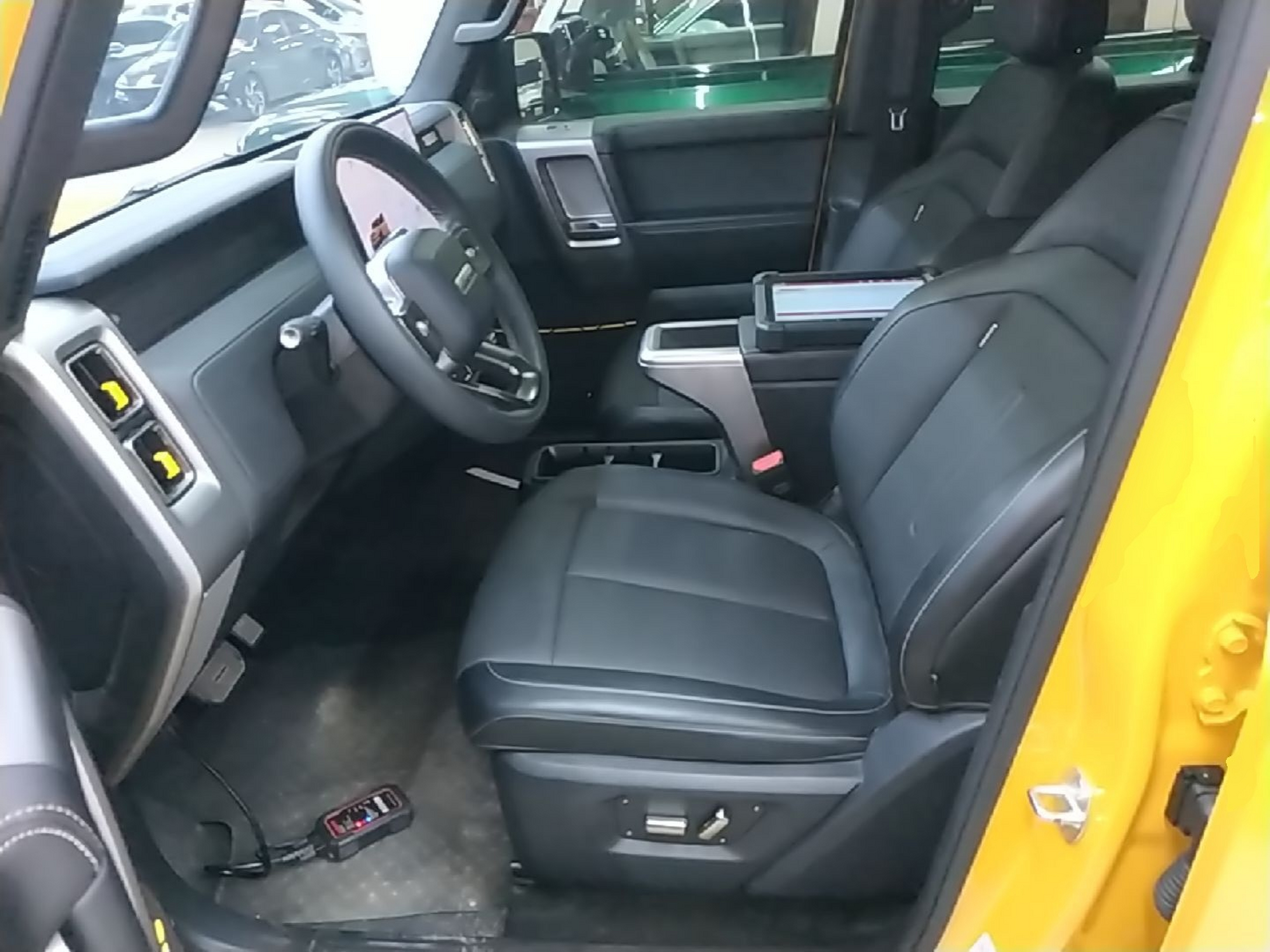 Avant de la voiture