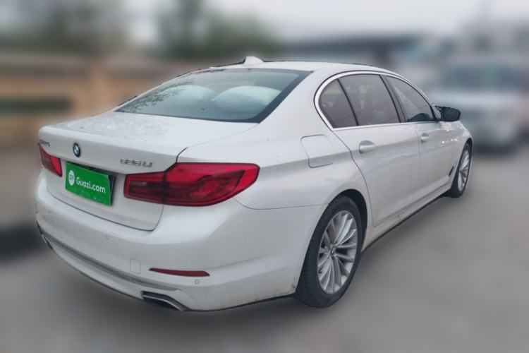 Used BMW 5 Series 2020 525Li Luxury Package Rear Right 45 Deg