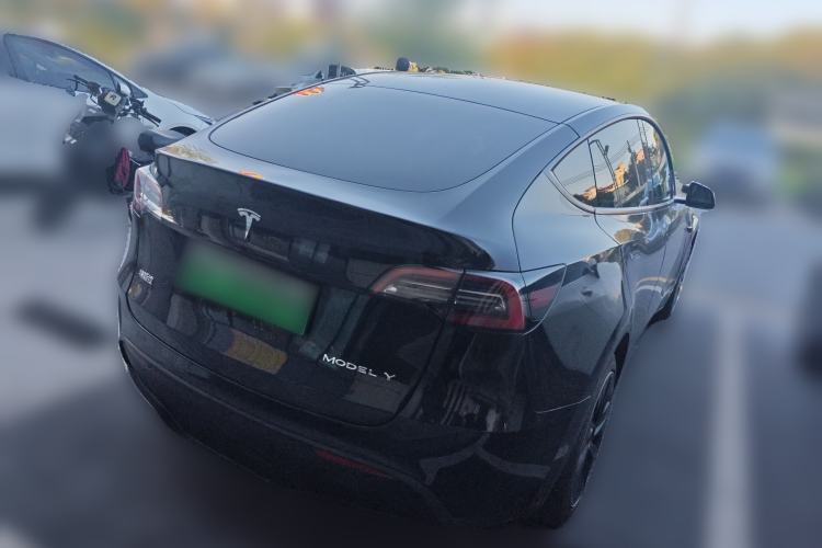 Used Tesla Model Y 2021 Standard Range Rear-Wheel Drive Version Rear Right 45 Deg