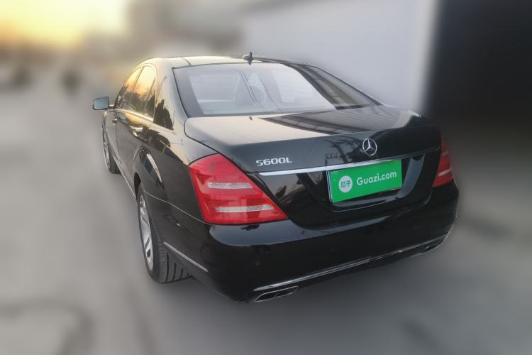 Used Mercedes-Benz S-Class 2010 S 600 L Rear Left 45 Deg